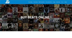 Desktop Screenshot of jgbeats.com