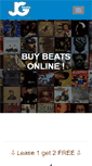 Mobile Screenshot of jgbeats.com